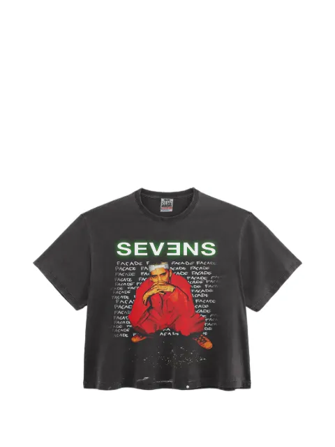 Triple Sevens 2000s graphic-print T-shirt