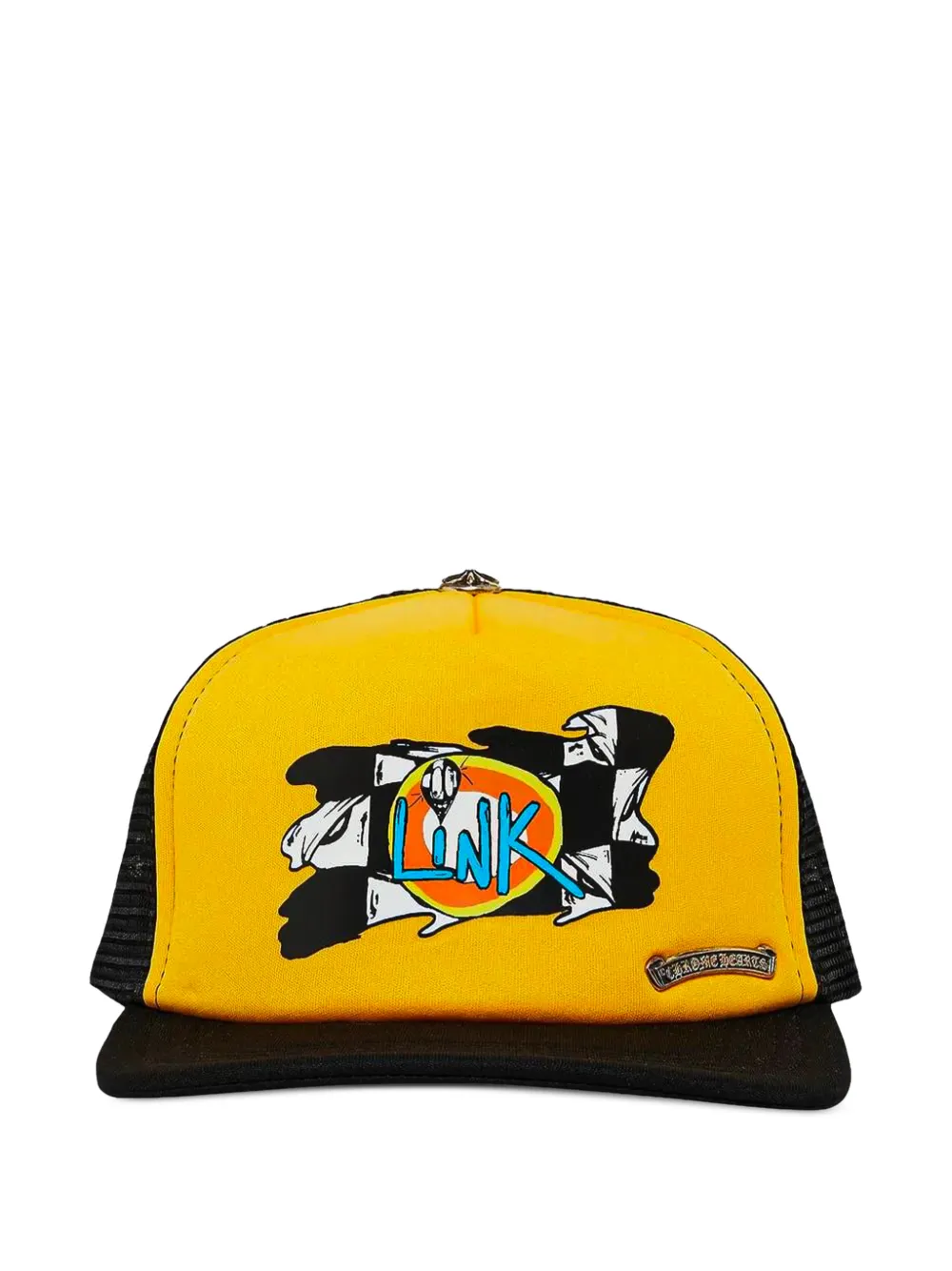 Chrome Hearts x Matty Boy Sex Records trucker hat - Yellow