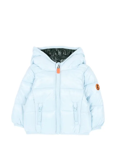 Save The Duck Kids quilted hooded jacket