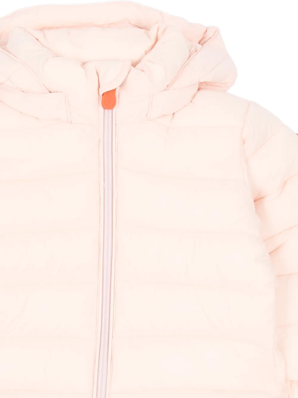 Save The Duck Kids Storm quilted hooded snowsuit Roze