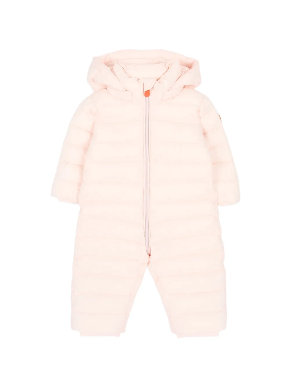 Save The Duck Kids Storm quilted hooded snowsuit Roze