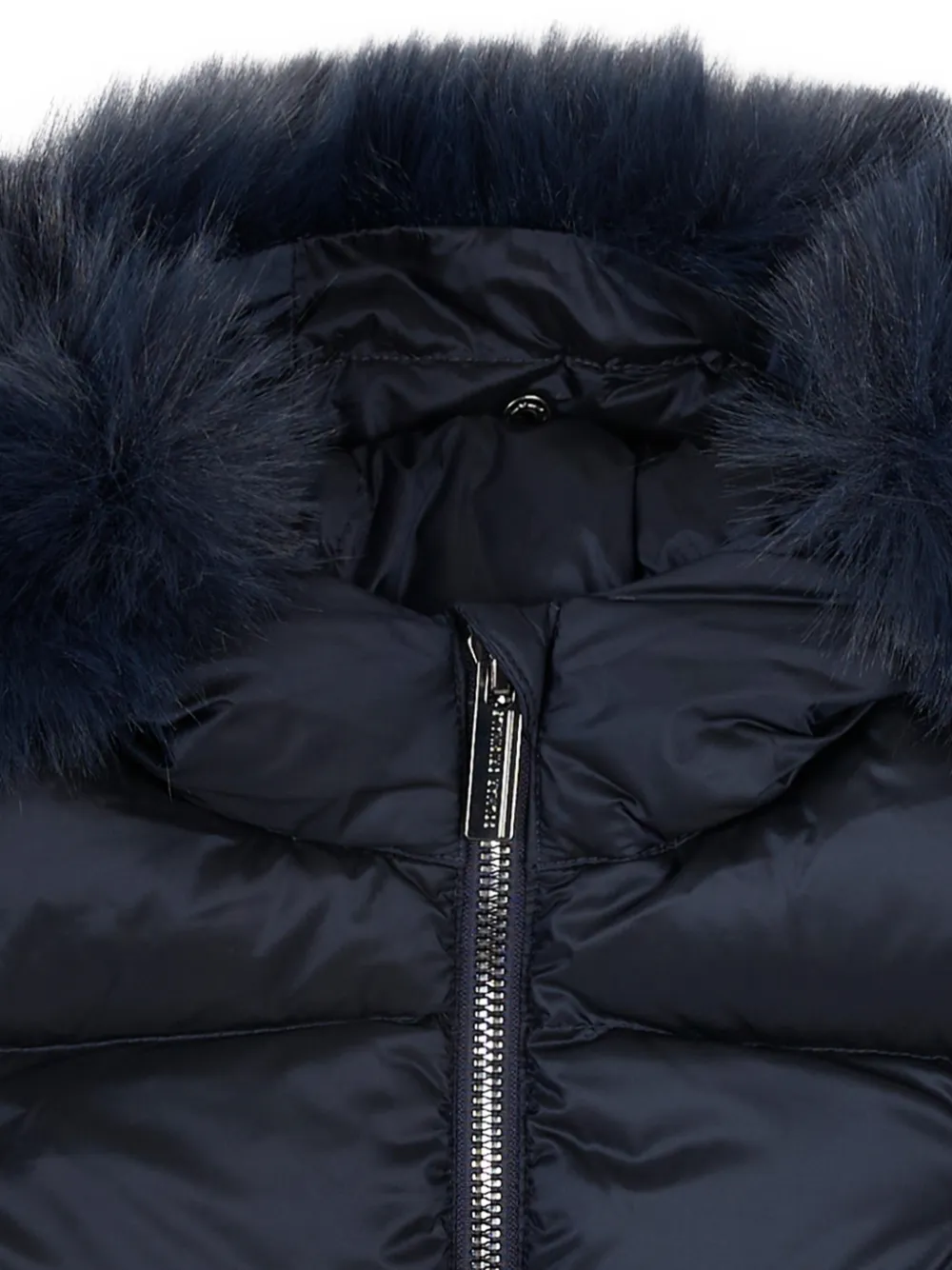 Colmar Kids faux-fur-trim padded jacket Blauw