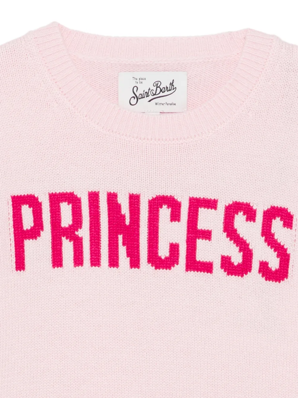 MC2 Saint Barth Kids intarsia-knit sweater Roze