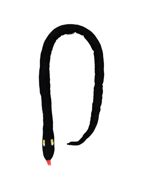 Walter Van Beirendonck Snake knitted scarf