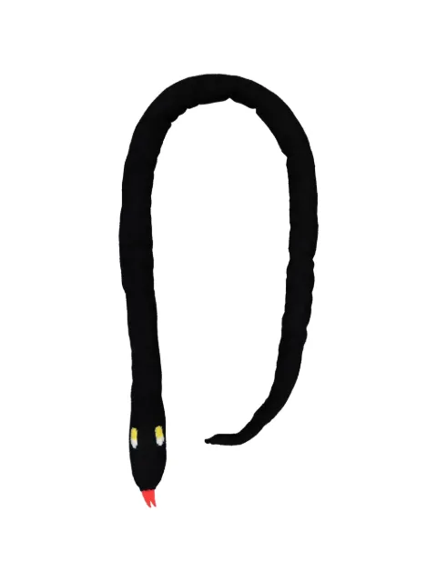 Walter Van Beirendonck mascada tejida Snake