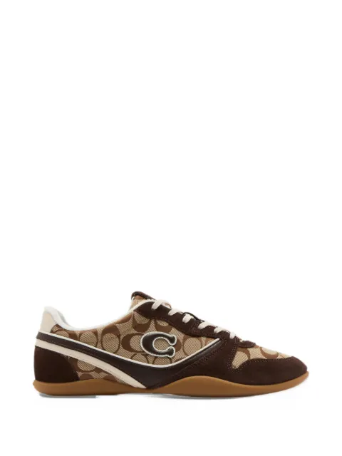 Coach Track sneaker in Signature jacquard