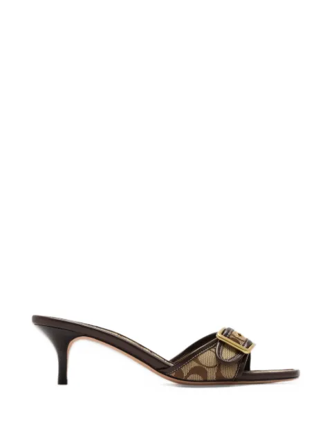 Coach Margot sandal in Signature jacquard