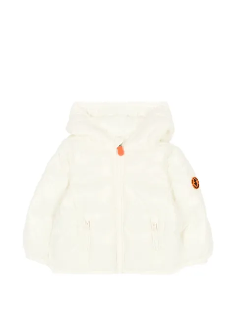Save The Duck Kids quilted hooded jacket