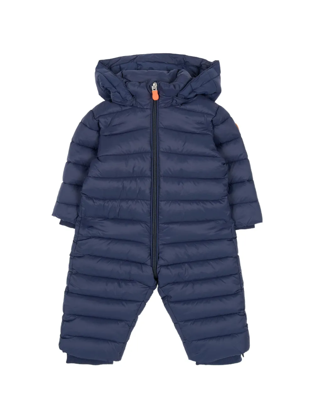 Save The Duck Kids Storm quilted hooded snowsuit Blauw