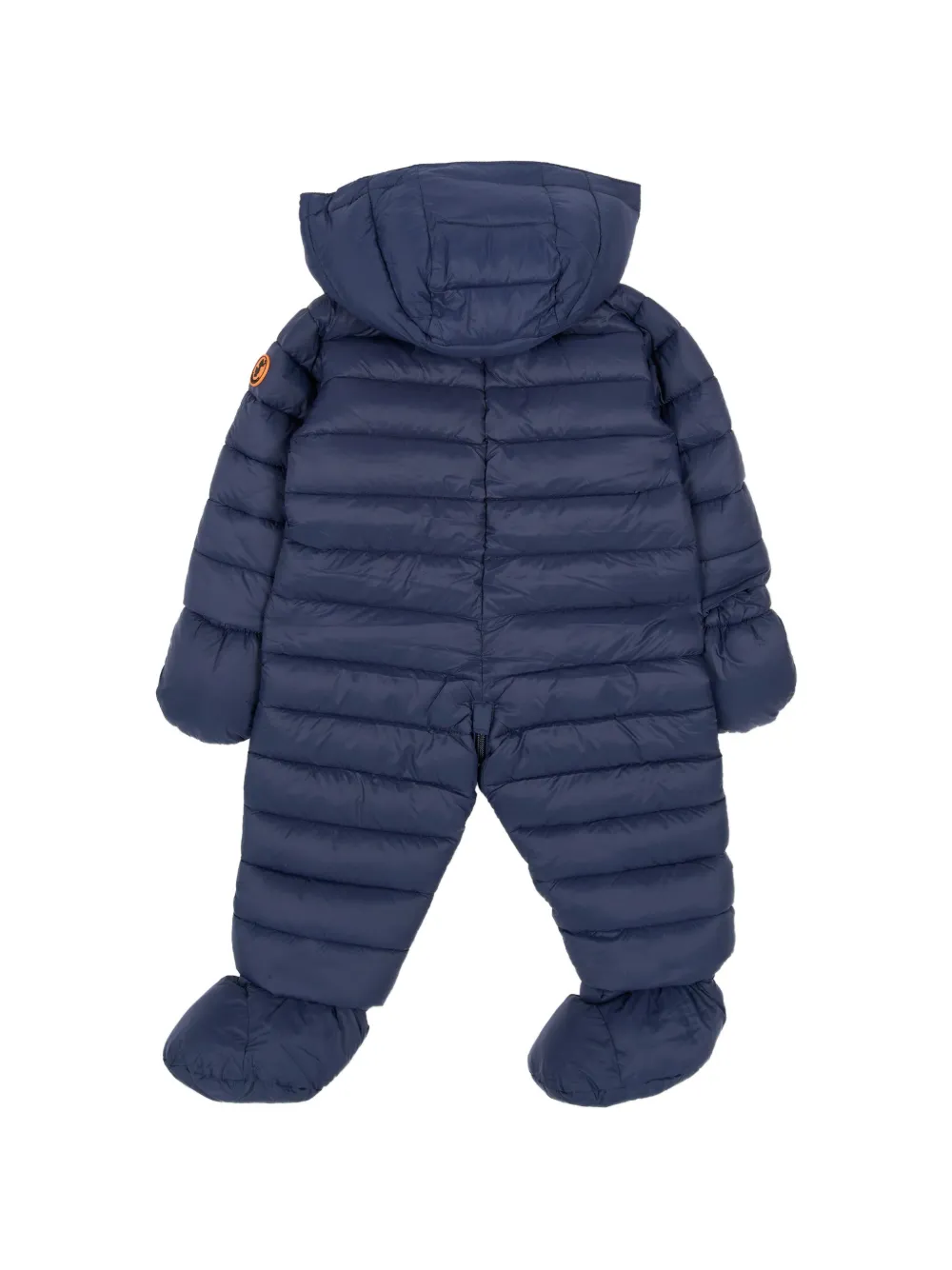 Save The Duck Kids Storm quilted hooded snowsuit Blauw