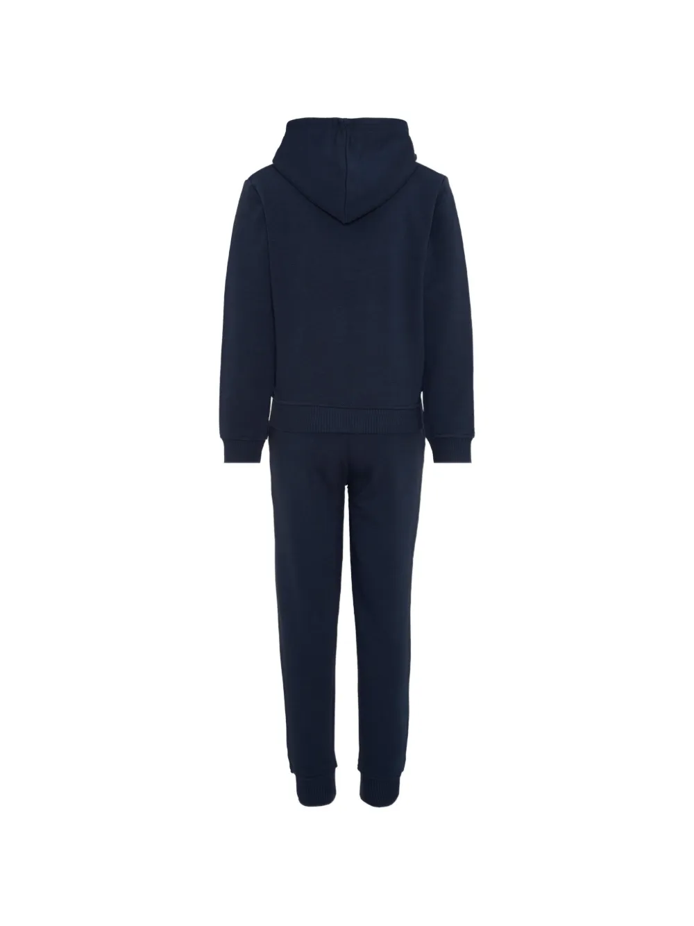 TRUSSARDI JUNIOR logo-embroidered zip-up tracksuit Blauw