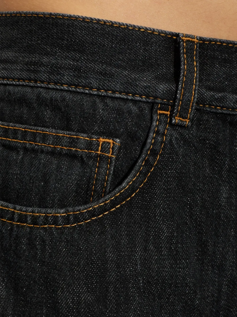 Palm Angels straight-leg jeans Blauw