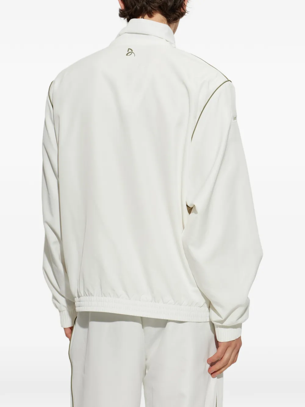 Lacoste x Novak Djokovic logo-patch tracksuits Wit