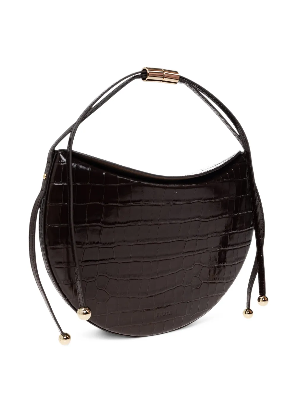 Furla Moonstone medium shoulder bag Bruin