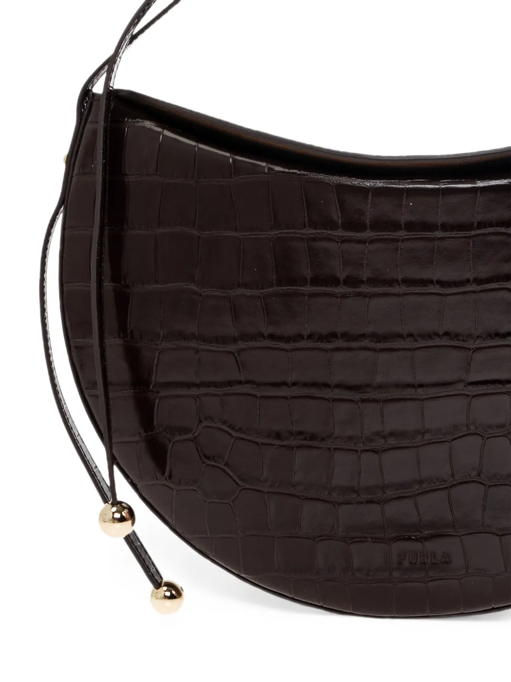 Furla Moonstone medium shoulder bag Bruin