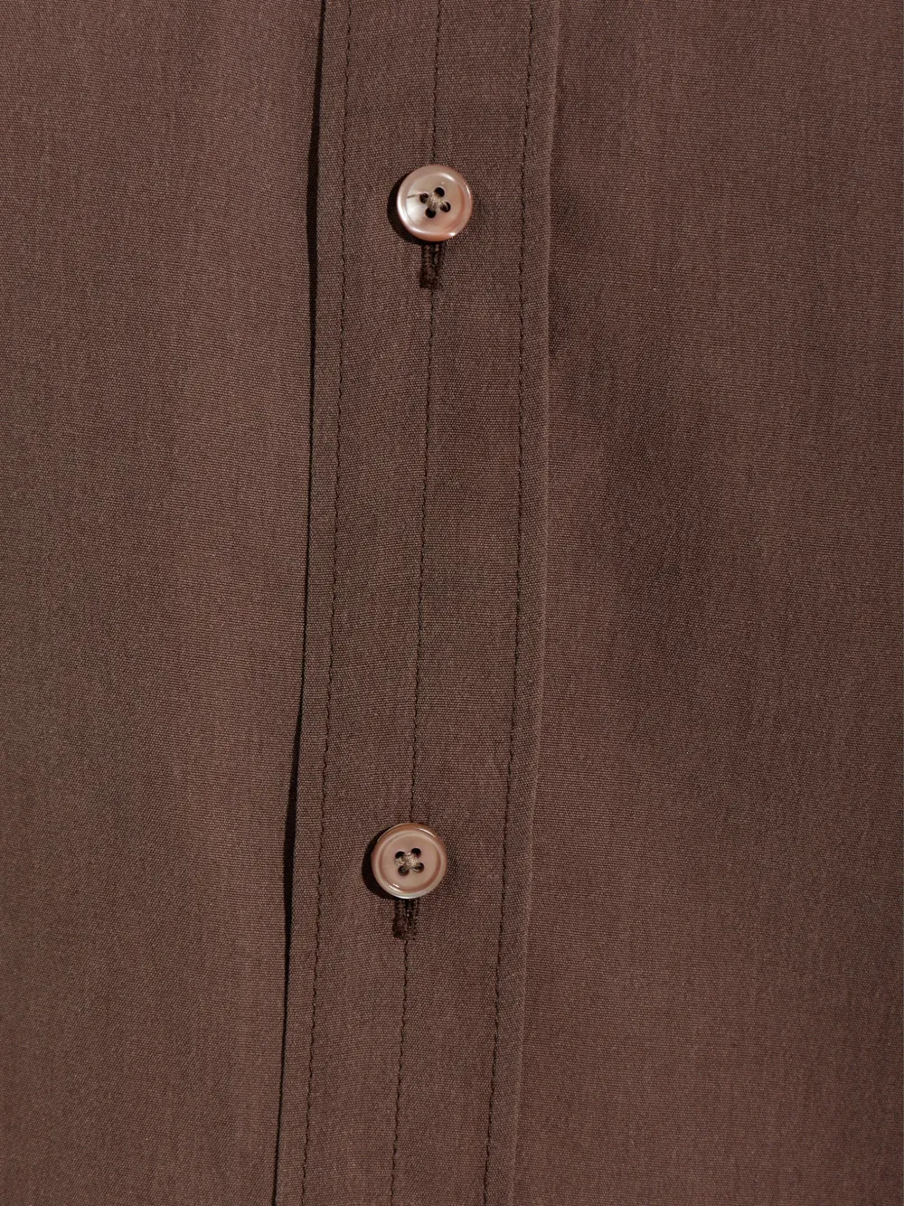 LEMAIRE pointed-collar shirt Bruin