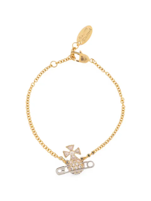 Vivienne Westwood Hectorina safety-pin bracelet