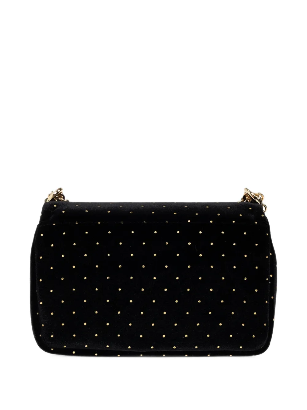 Furla 1927 mini 1927 velvet shoulder bag Zwart