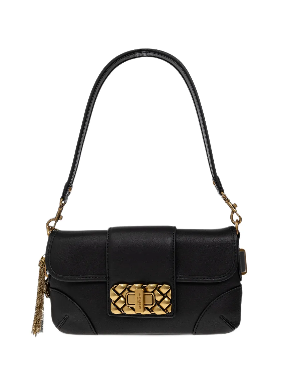 Kurt Geiger London Marylebone leather shoulder bag - Black