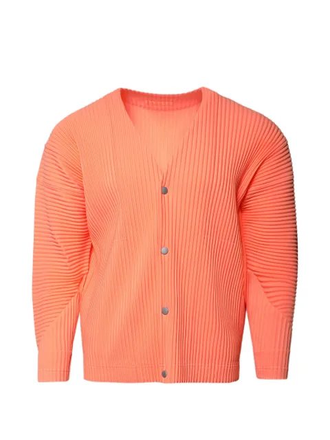 Homme Plissé Issey Miyake V-neck cardigan