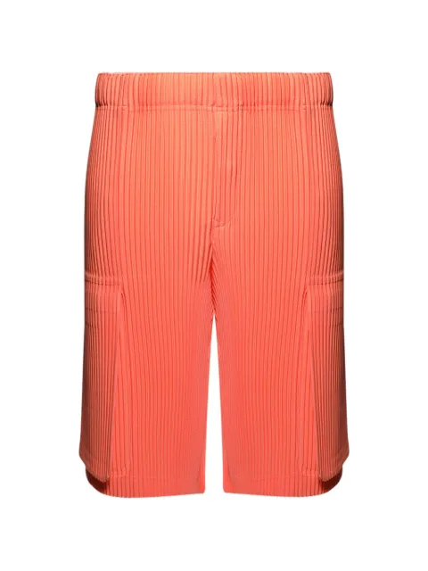 Homme Plissé Issey Miyake shorts cargo September con pliegues