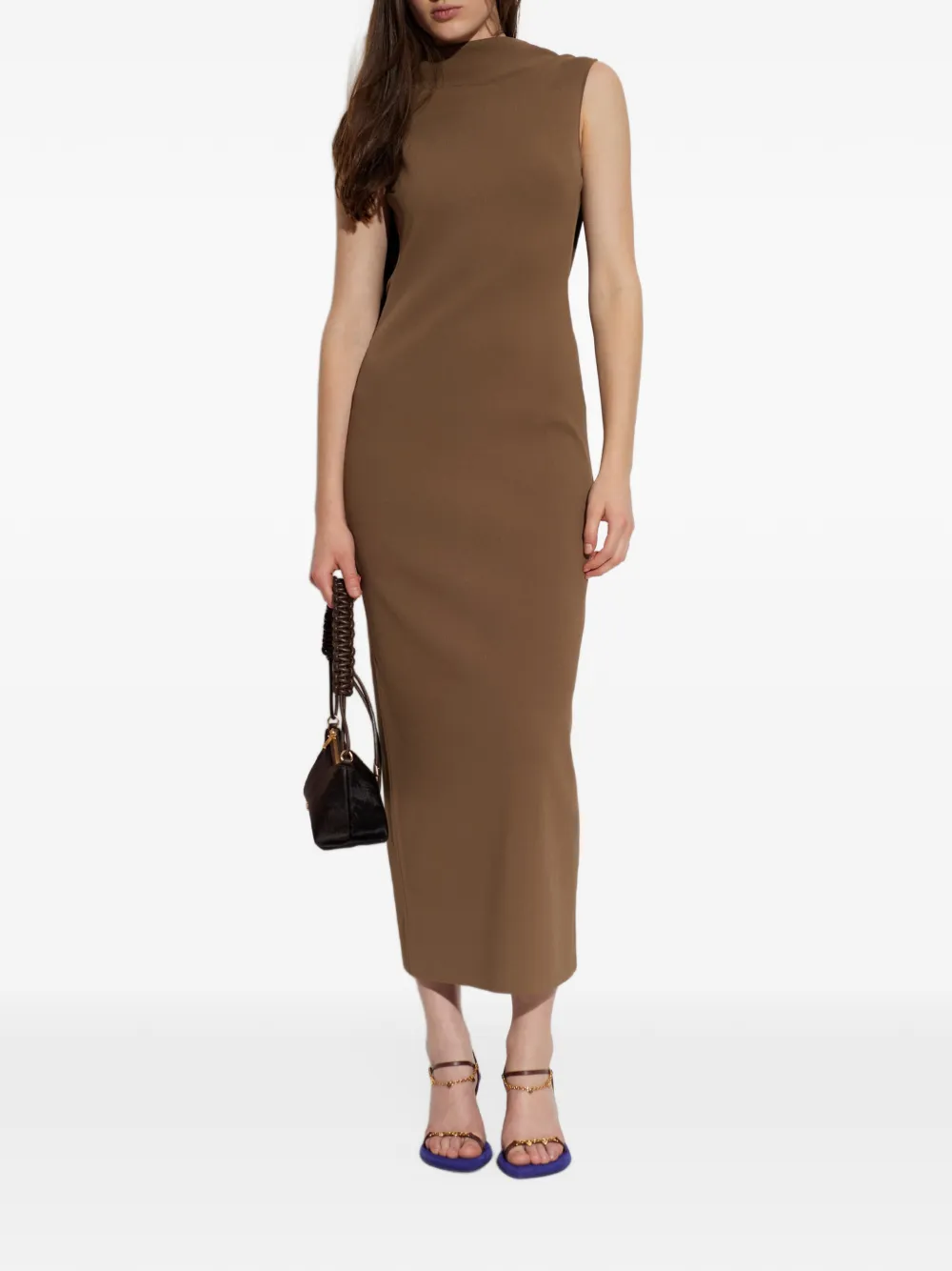 Cult Gaia Perila knit dress Bruin
