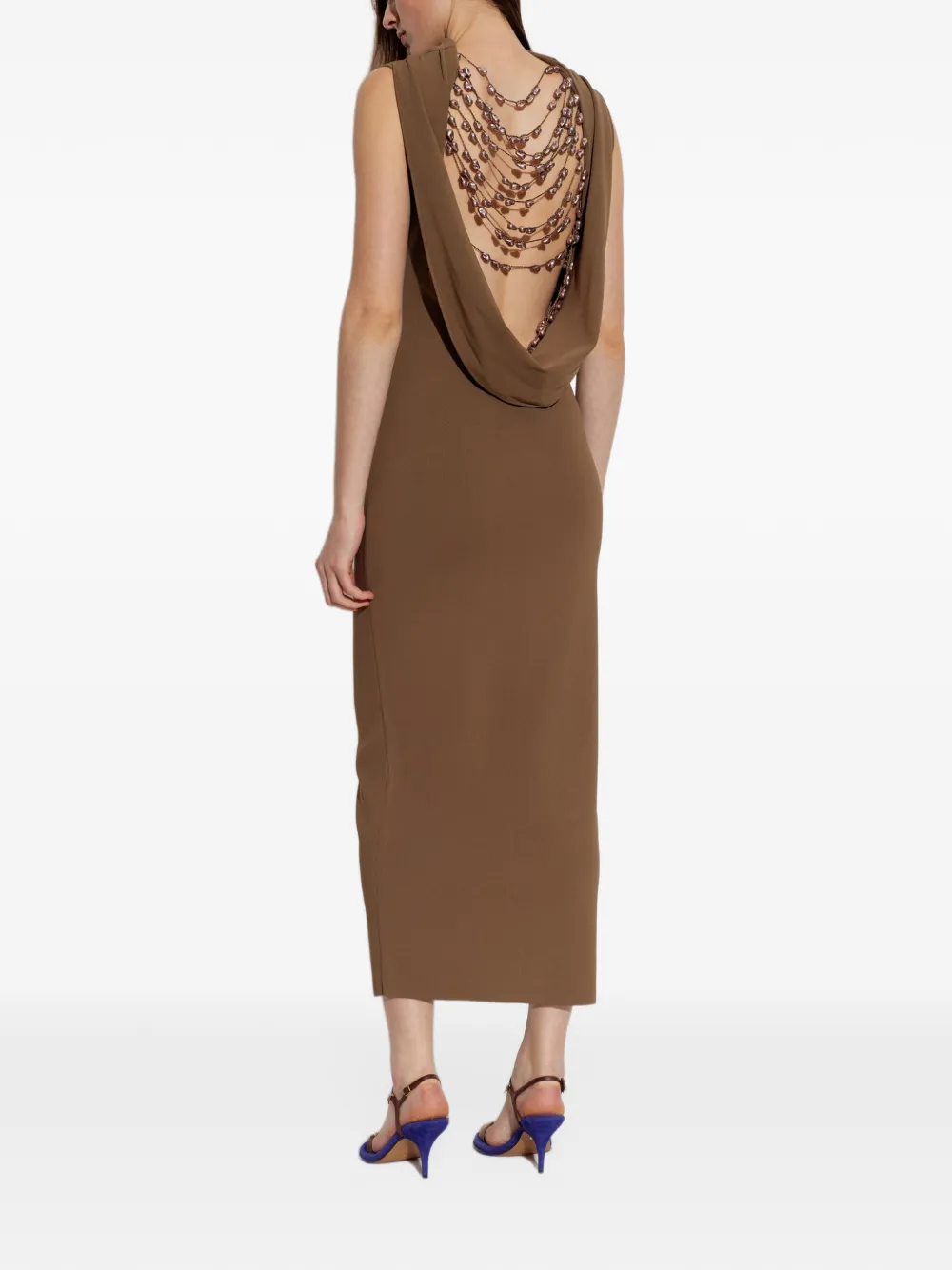 Cult Gaia Perila knit dress Bruin