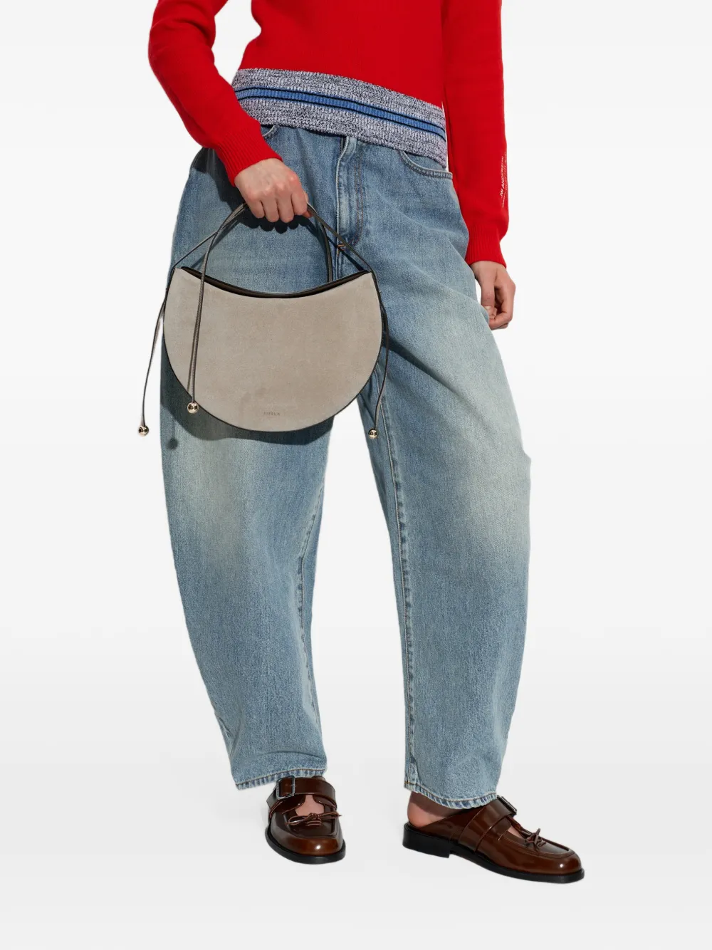 Furla Moonstone shoulder bag M - Toni neutri