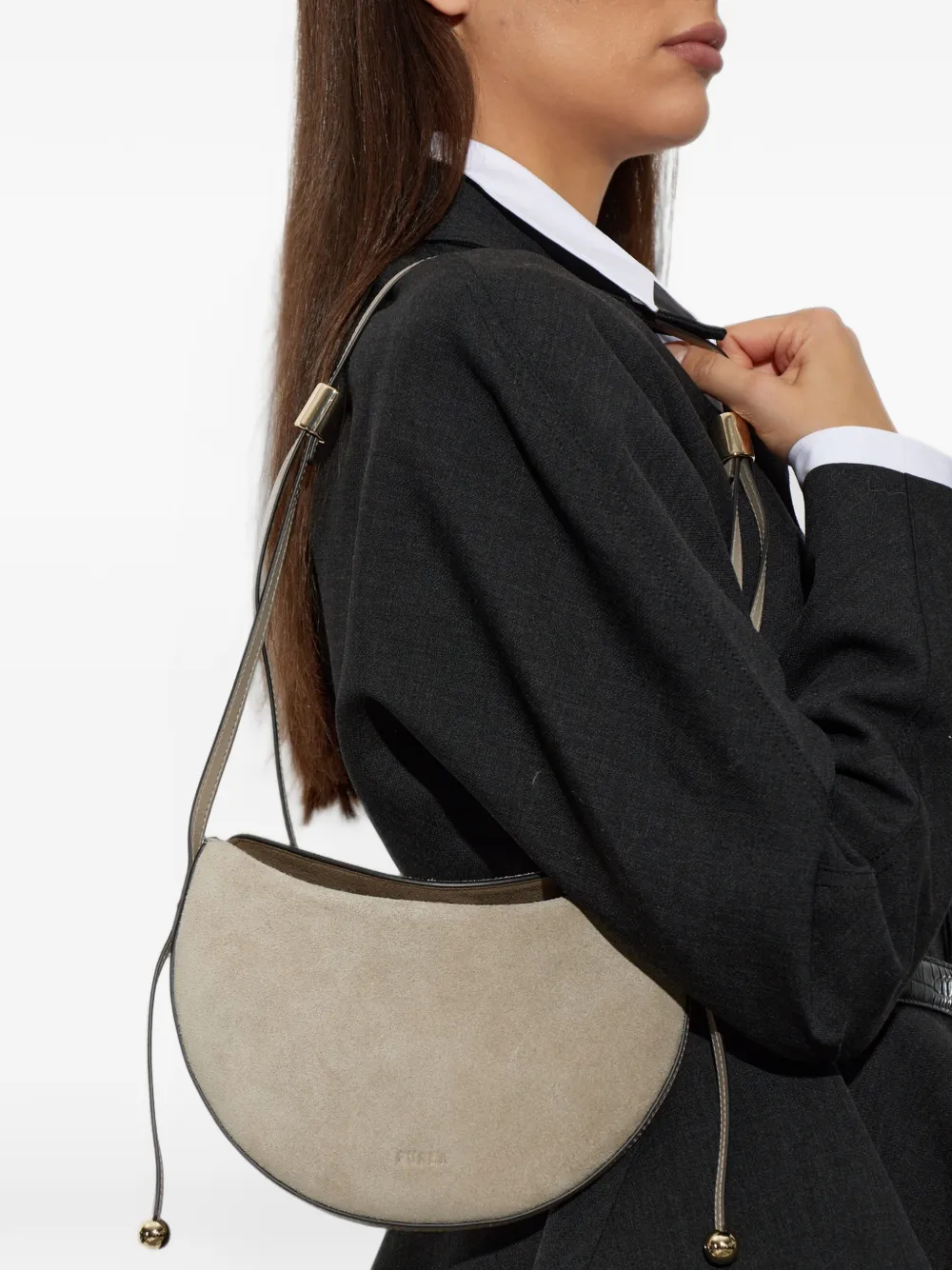 Furla Moonstone shoulder bag S Beige