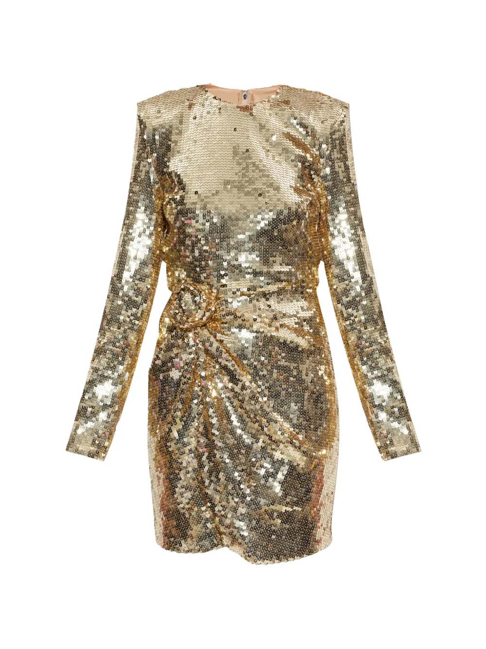 ROTATE BIRGER CHRISTENSEN sequin-embellished mini dress Goud