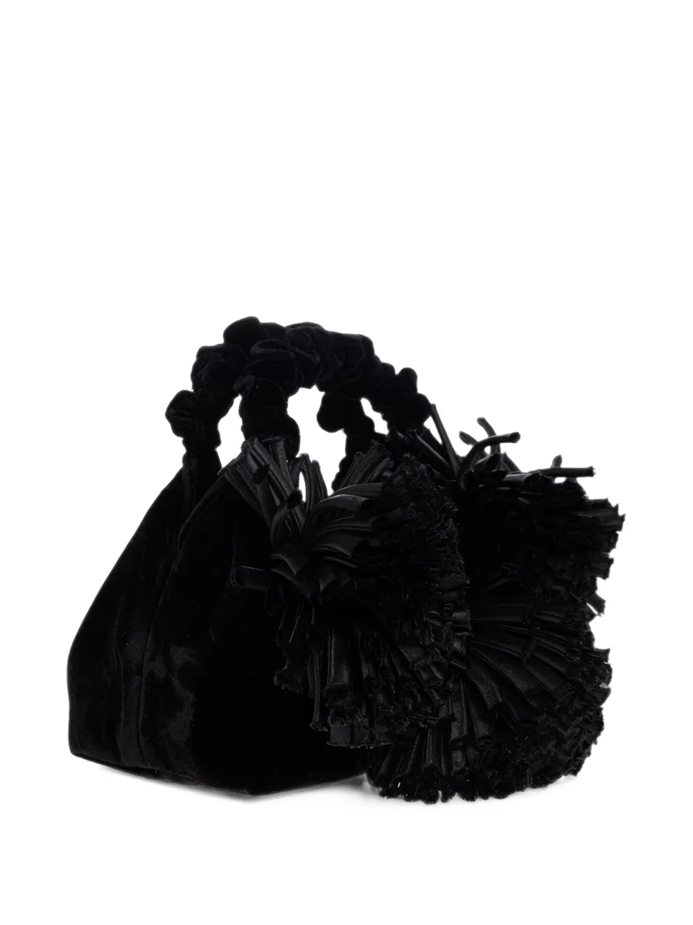 Kurt Geiger London mini Pom tote bag Zwart