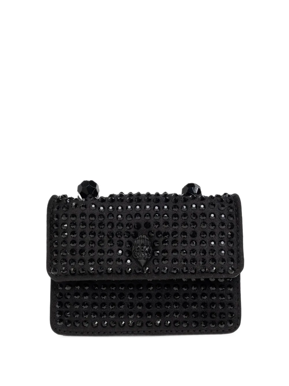 Kurt Geiger London Micro Kensington Bead embellished shoulder bag - Nero
