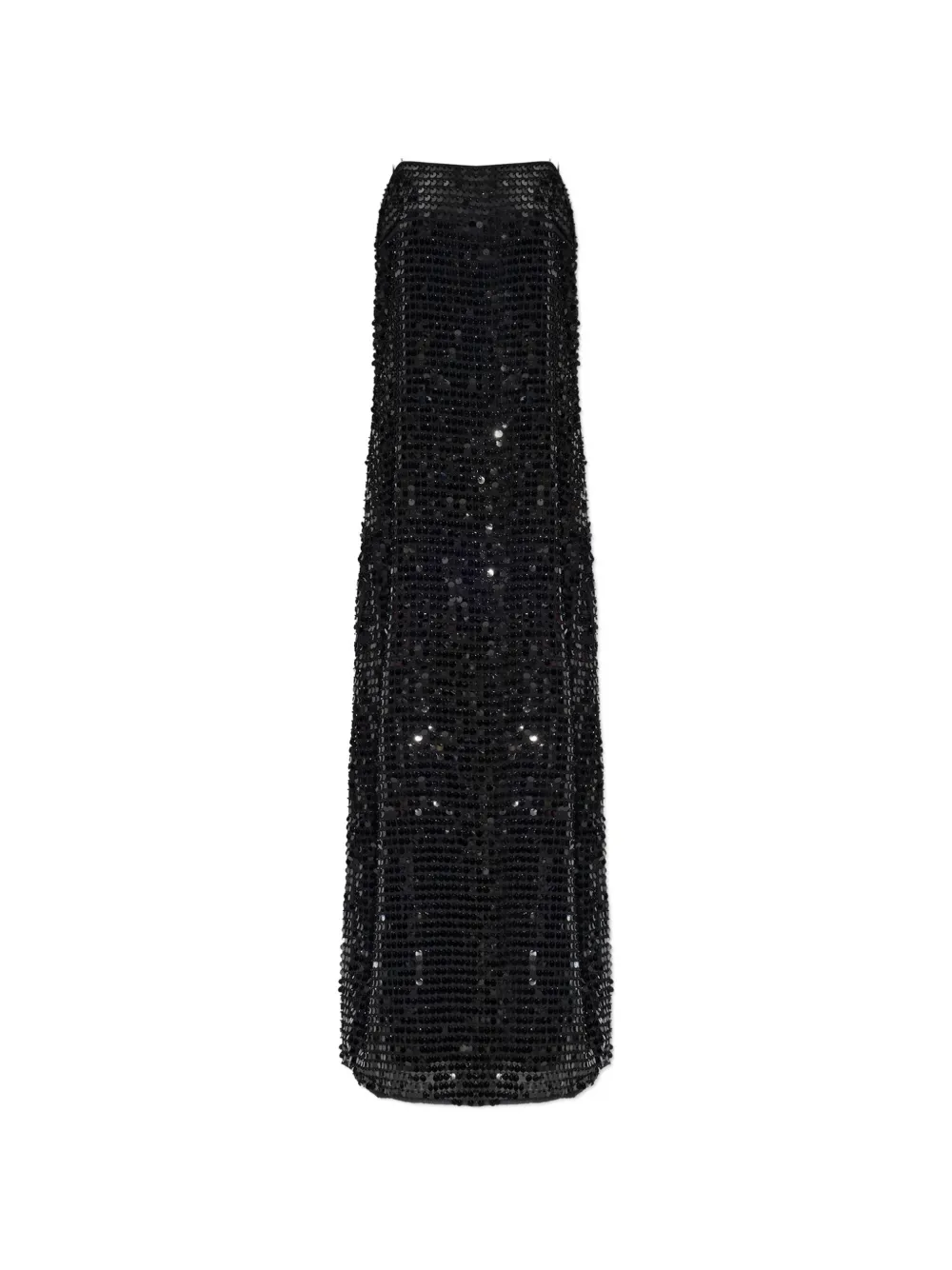 ROTATE BIRGER CHRISTENSEN sequin-embellished spaghetti-strap midi dress - Nero
