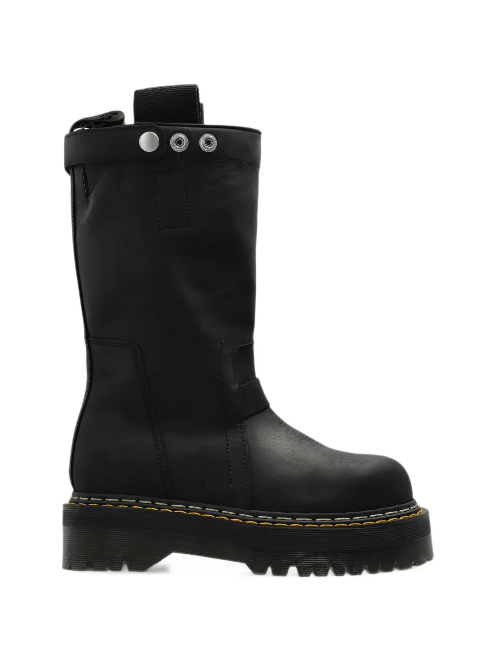 Rick Owens x Dr Martens Quad sole pull on boots - Schwarz
