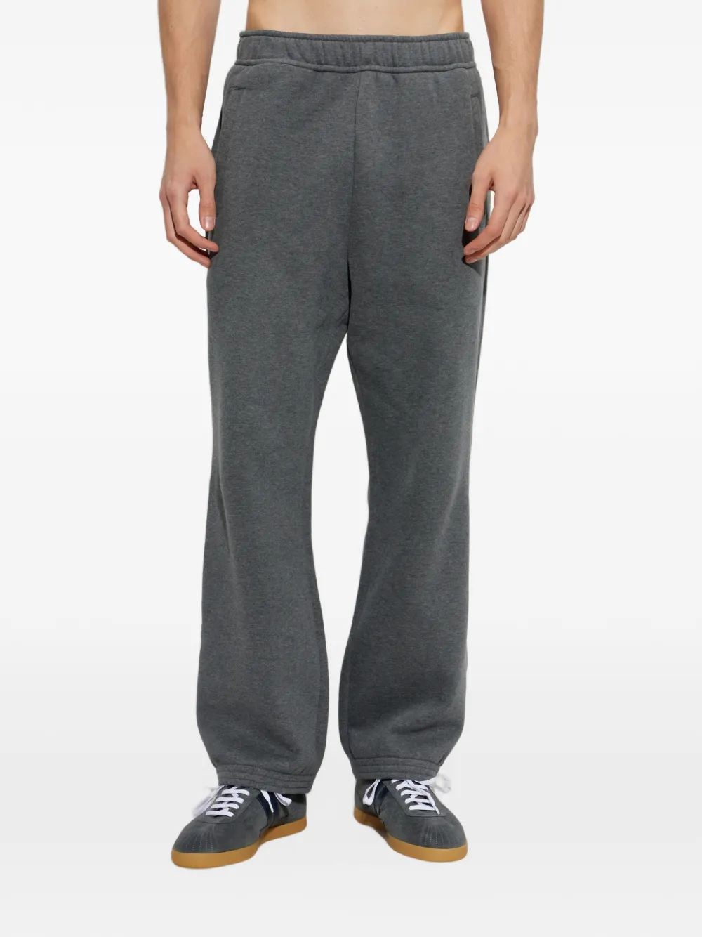 Lanvin striped-pocket track pants Grijs