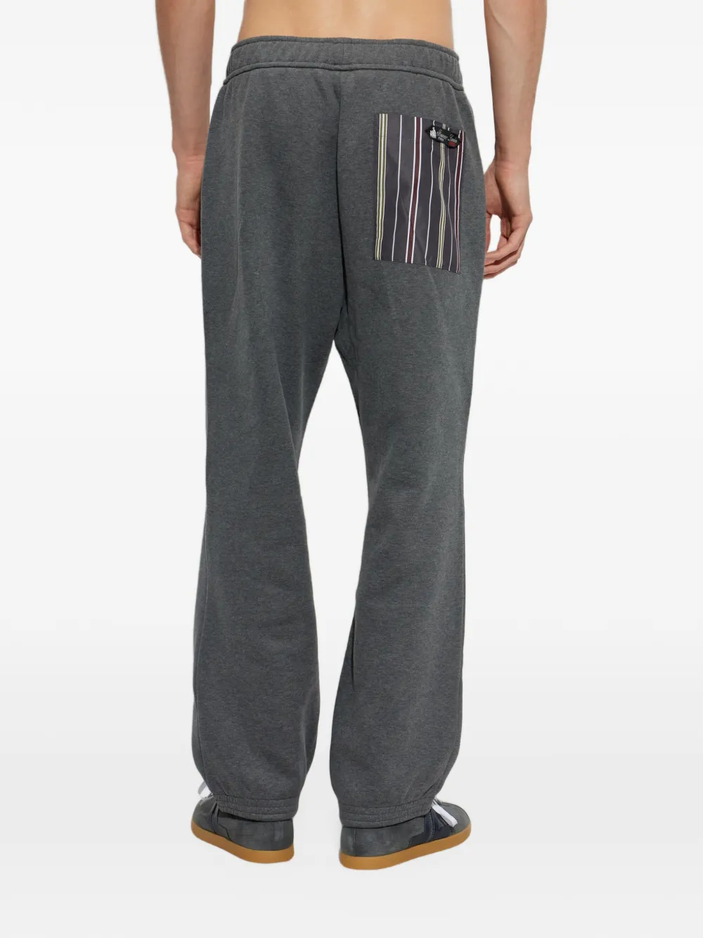 Lanvin striped-pocket track pants Grijs