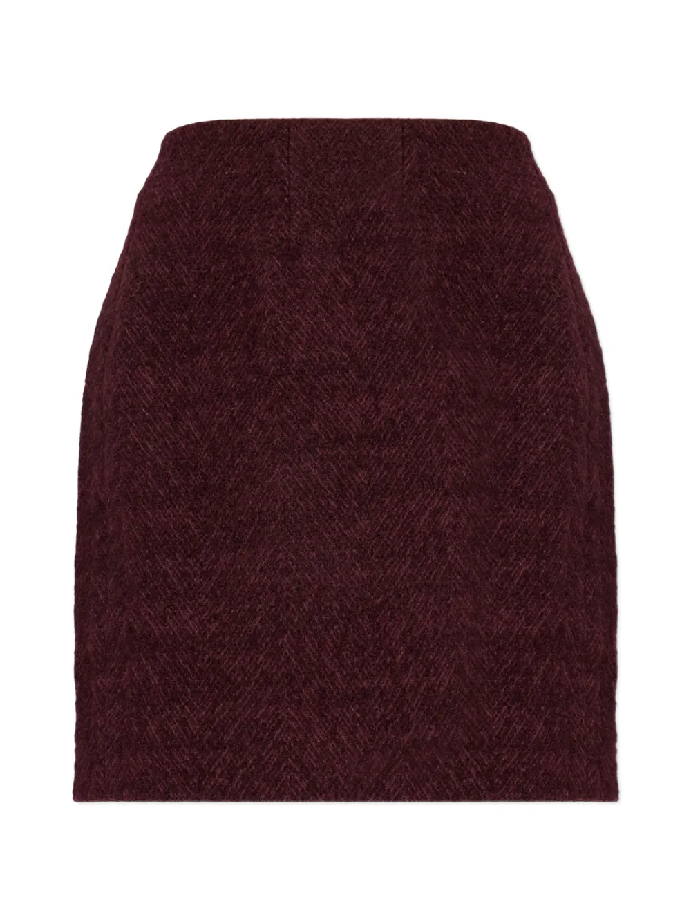ROTATE BIRGER CHRISTENSEN bouclé-effect mini skirt - Violett