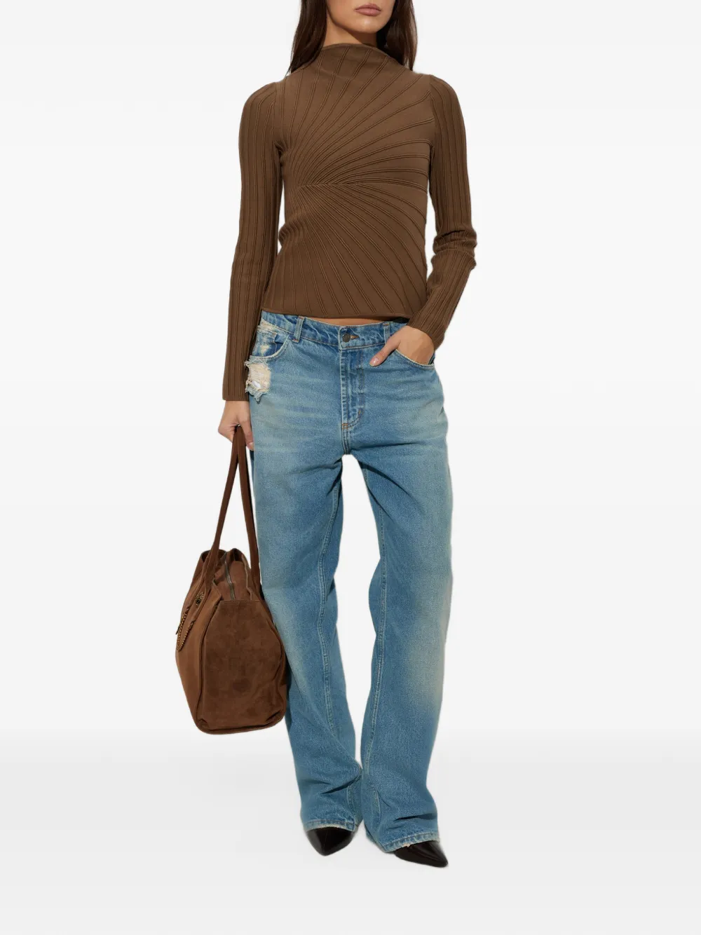 Cult Gaia Paulette top Bruin