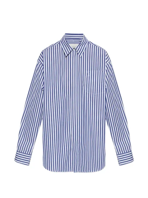 AMI Paris striped cotton shirt