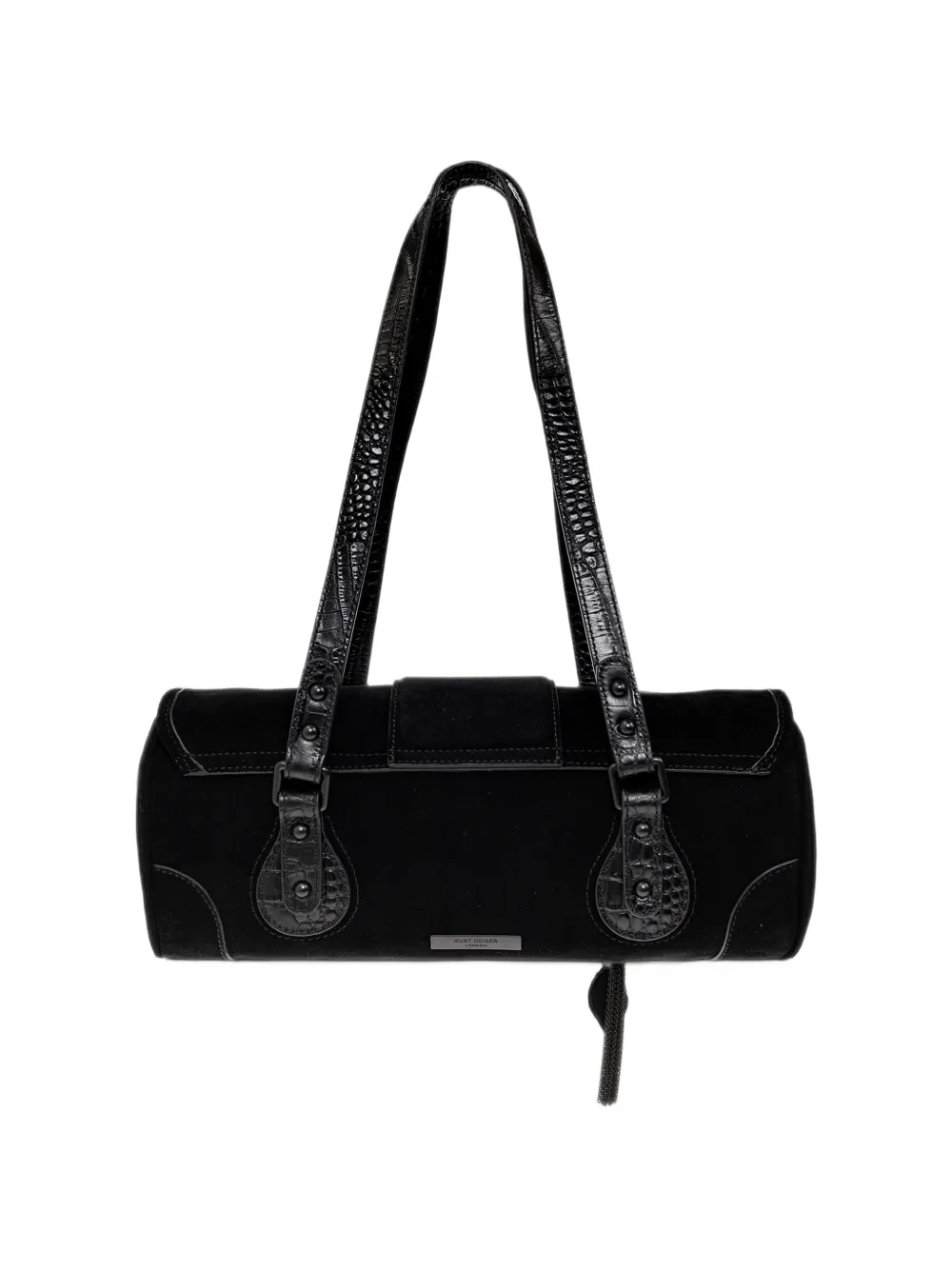 Kurt Geiger London Marylebone Barrel shoulder bag - Black