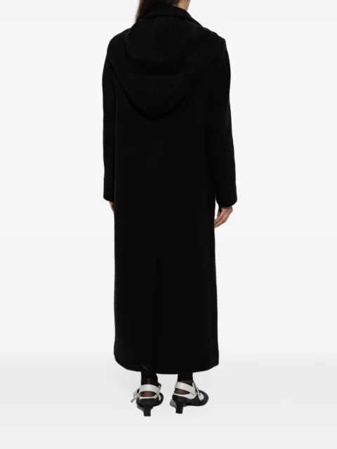 LOEWE hooded coat in cashmere