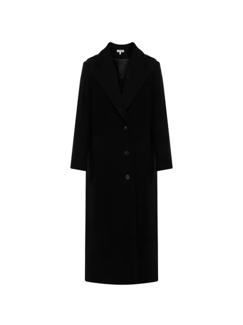 LOEWE hooded coat in cashmere