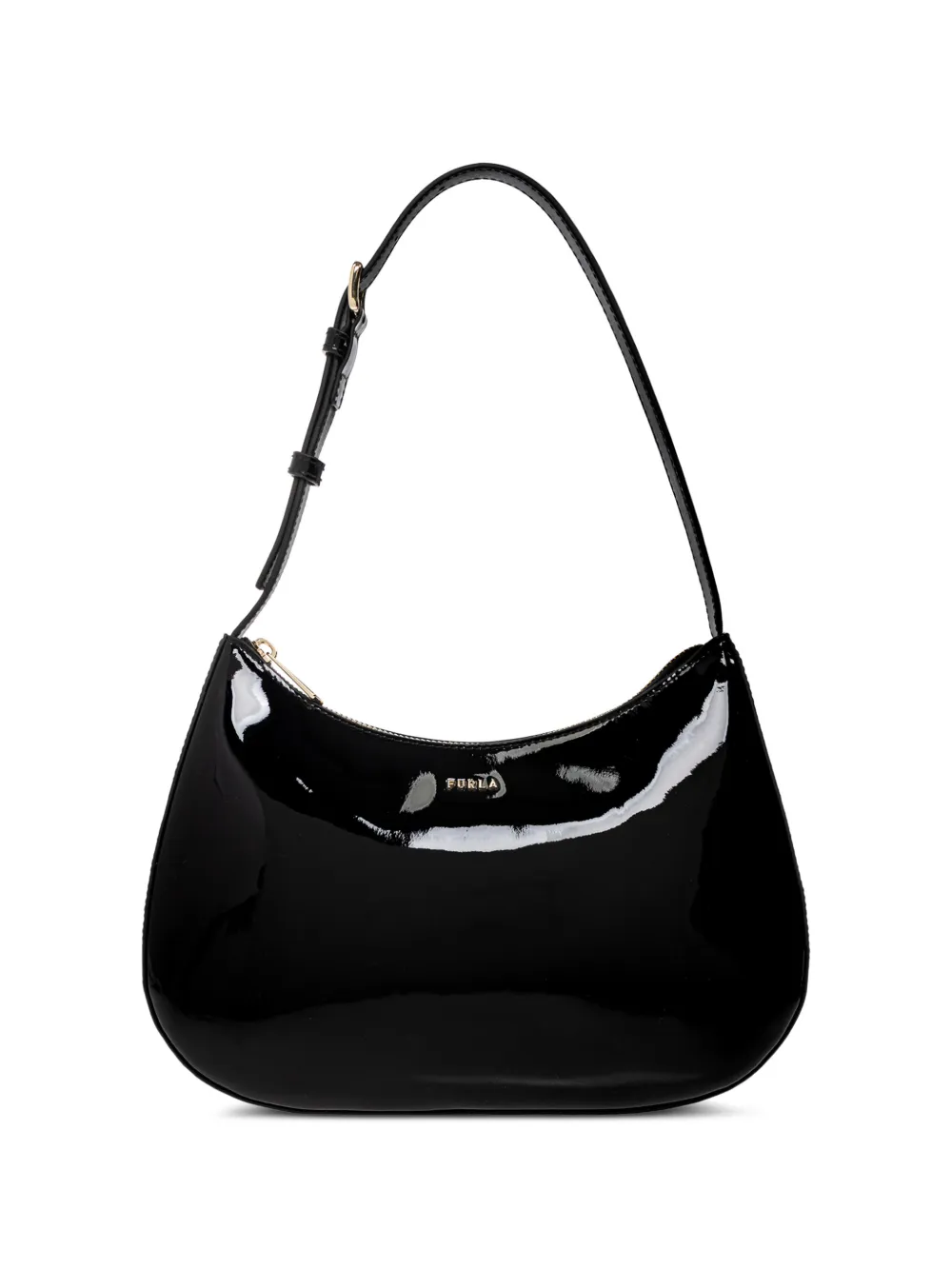 Furla small Margot leather shoulder bag - Nero