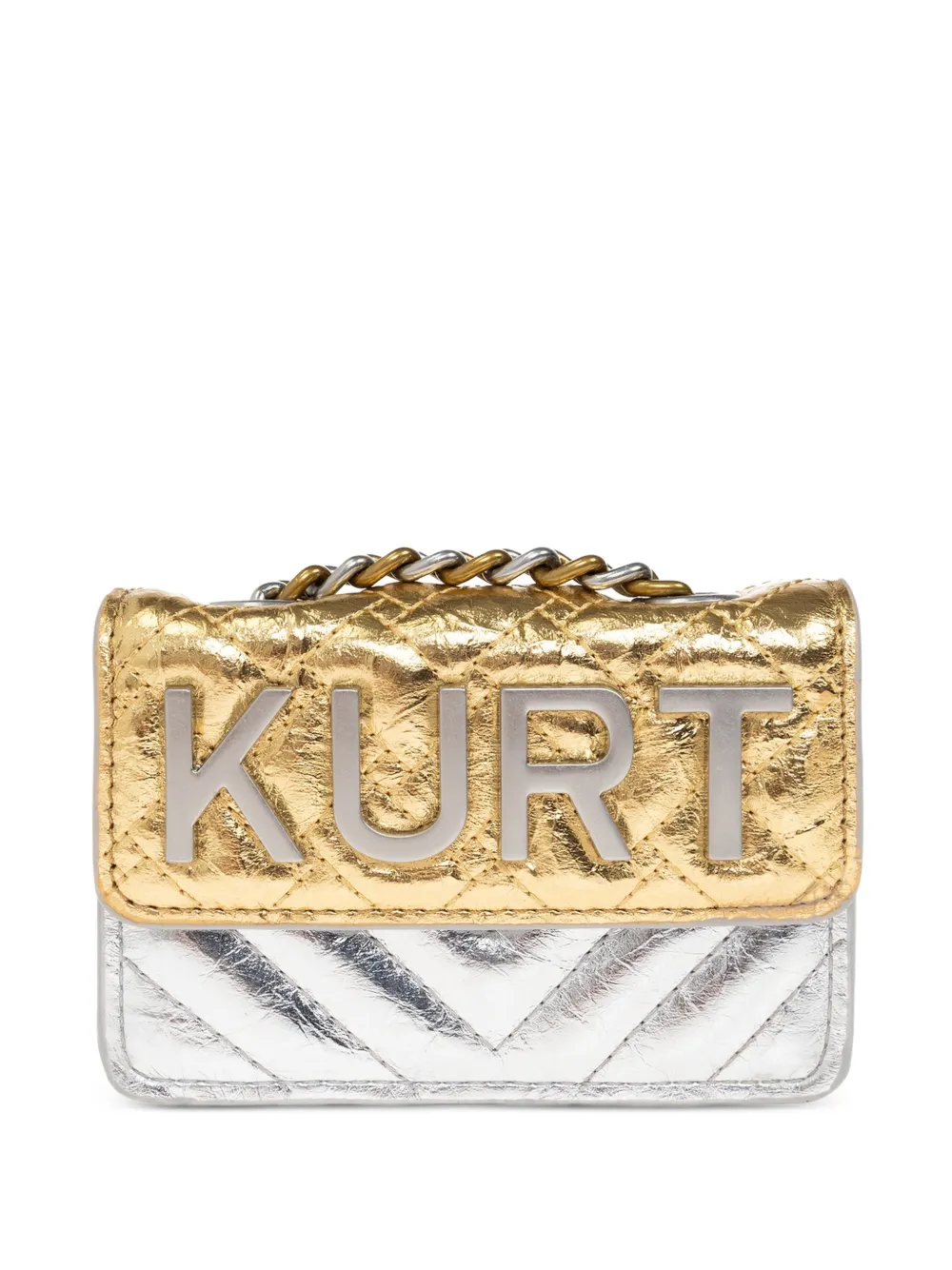 Kurt Geiger London micro Kensington shoulder bag - Oro