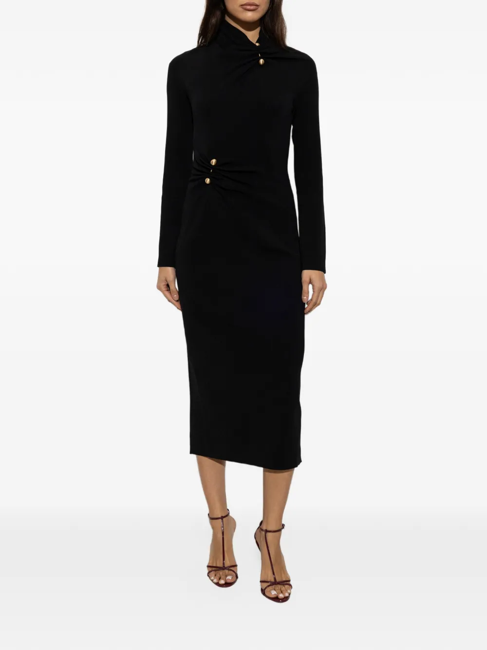 Cult Gaia Vera knit dress Zwart