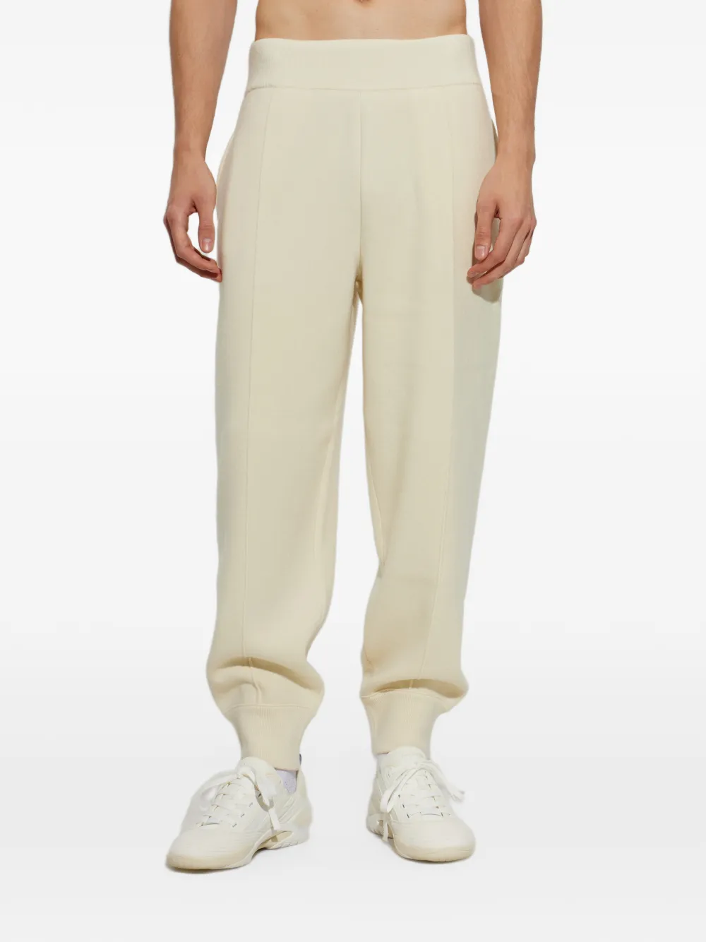 Lanvin elasticated-waistband track pants Beige