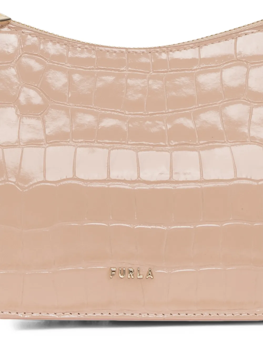 Furla small Sara leather shoulder bag Beige