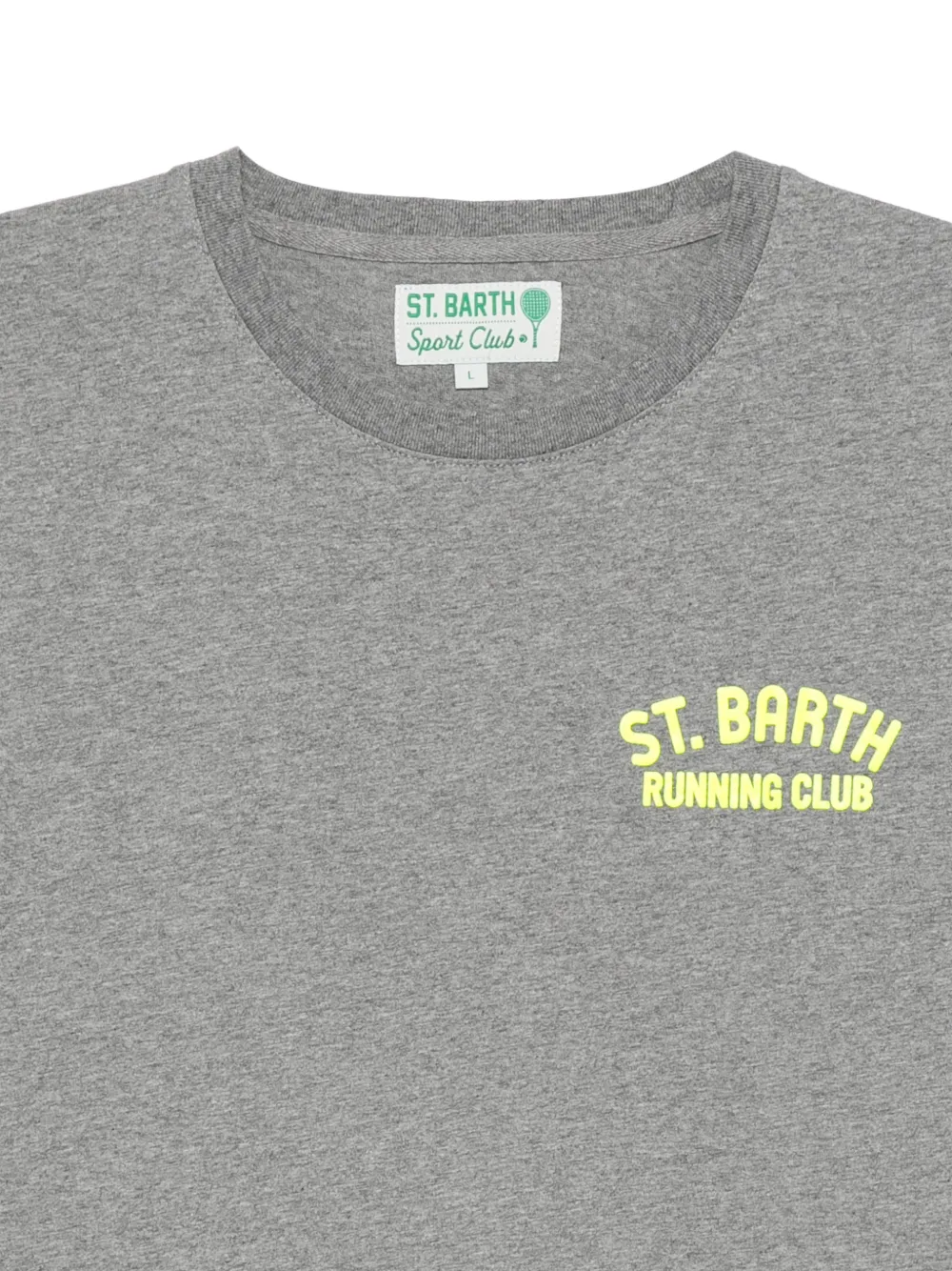 MC2 Saint Barth x Peanuts Arnott Snoopy Running T-shirt met grafische print Grijs