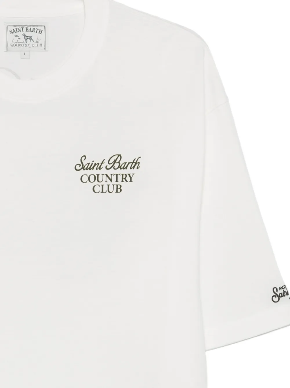 MC2 Saint Barth Delmar grafische prints T-shirt Wit