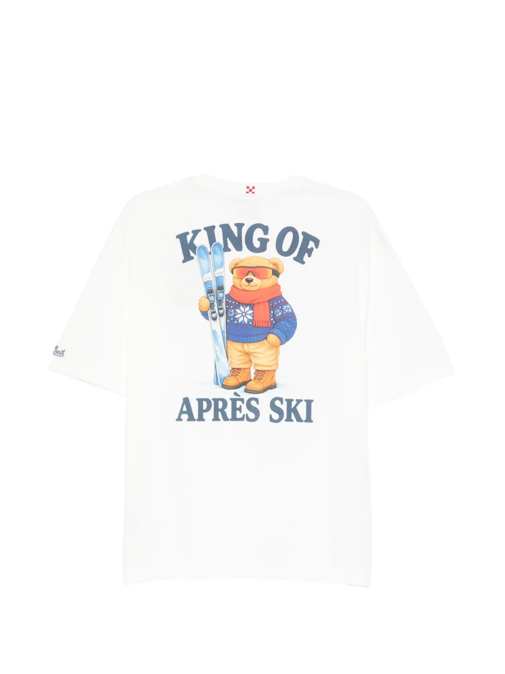 MC2 Saint Barth Delmar grafische prints T-shirt Wit